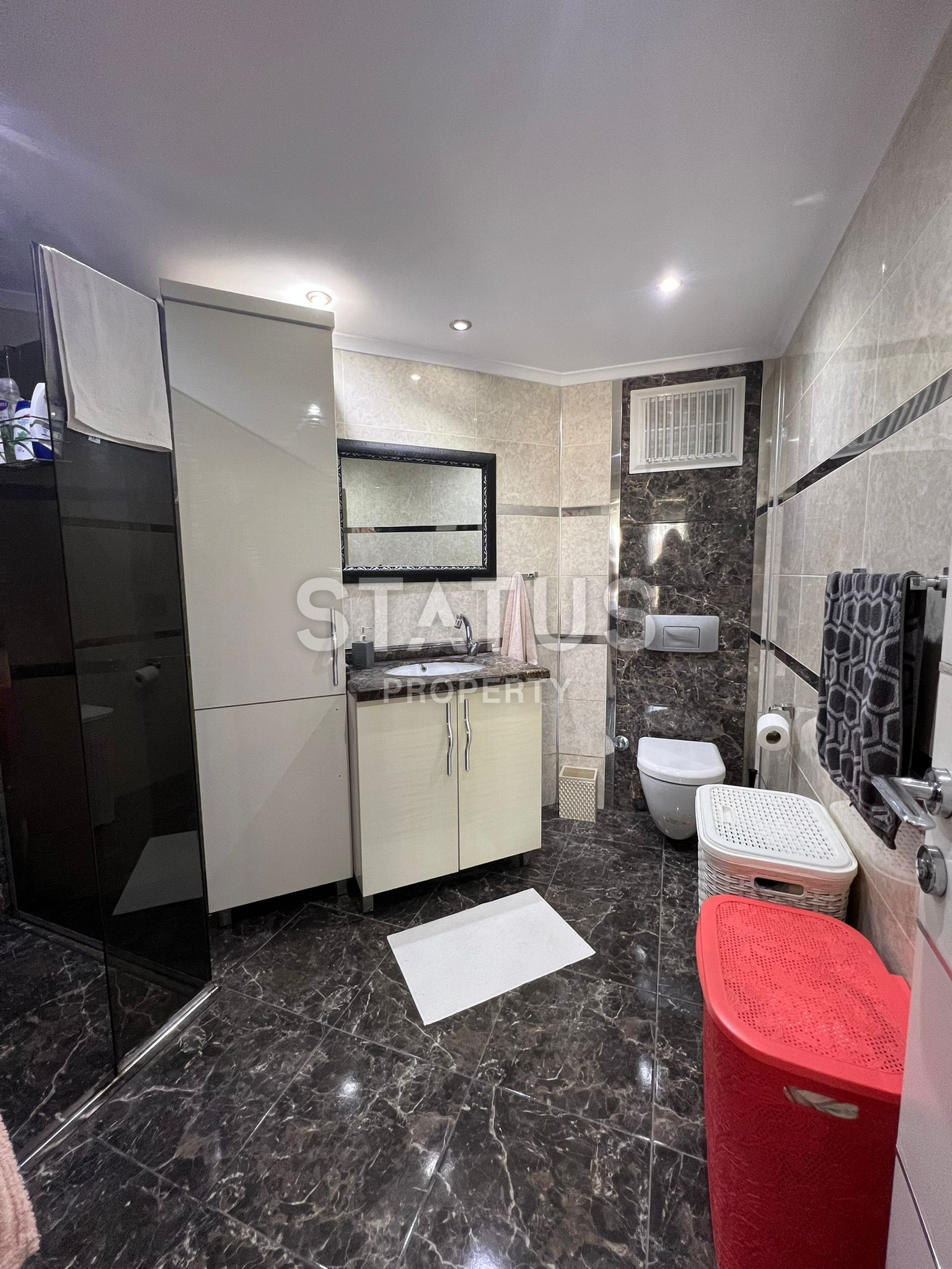 Просторная трёхкомнатная квартира под ключ 800м от моря в Джикджилли. 120м2 фото 18