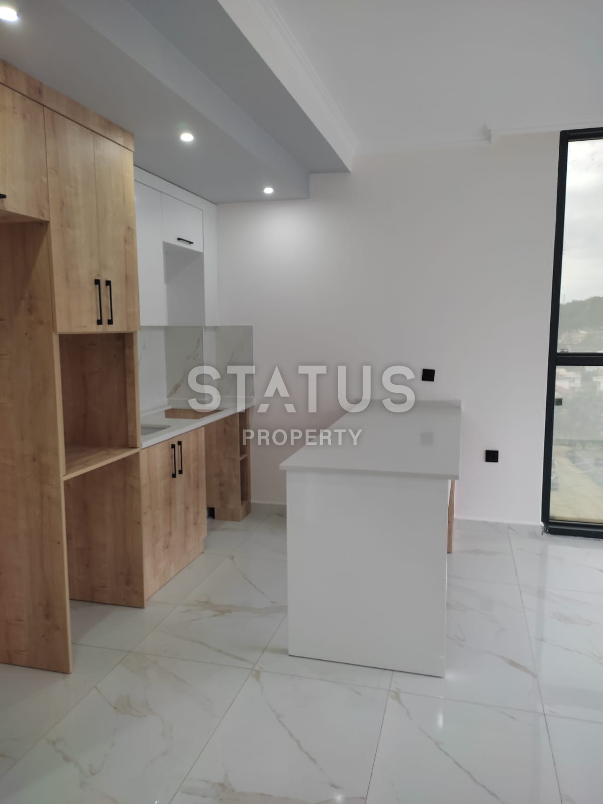 Новая двухкомнатная квартира в комплексе с инфраструктурой в районе Авсаллар. 46м2 фото 7