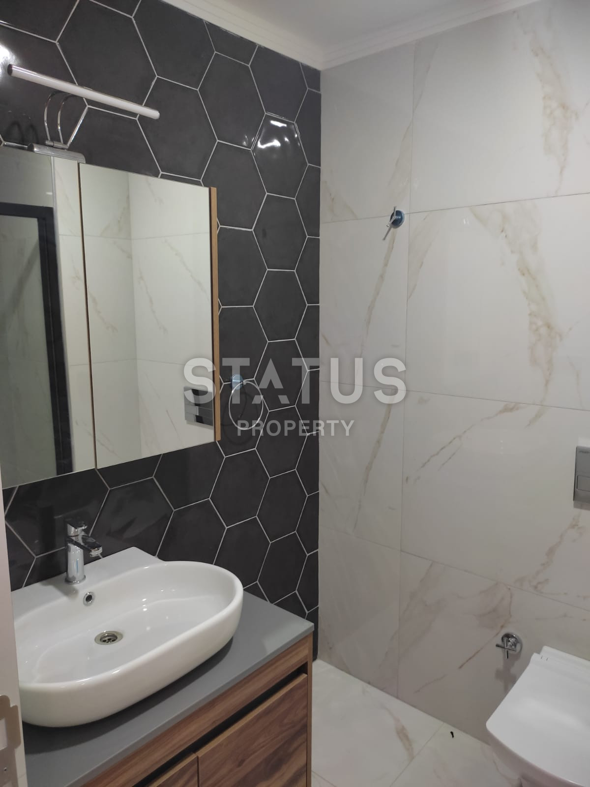 Новая двухкомнатная квартира в комплексе с инфраструктурой в районе Авсаллар. 46м2 фото 12