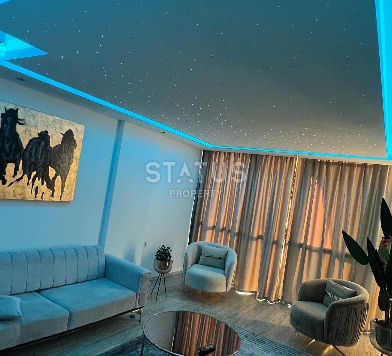 Three-room cozy apartment in a complex near the Dim River, just 300m from the sea in Tosmur, 95 m2. фото 6