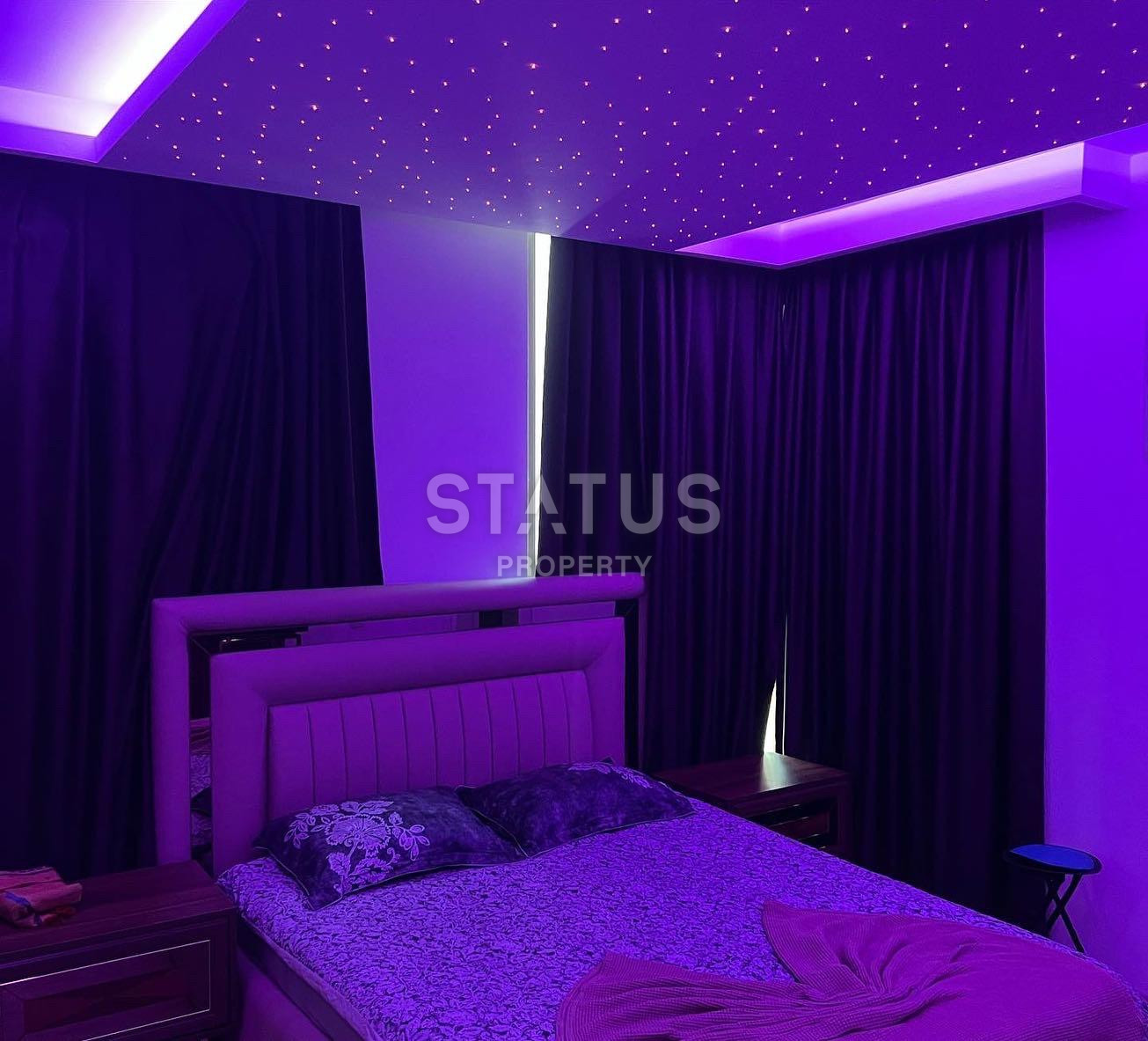 Three-room cozy apartment in a complex near the Dim River, just 300m from the sea in Tosmur, 95 m2. фото 9