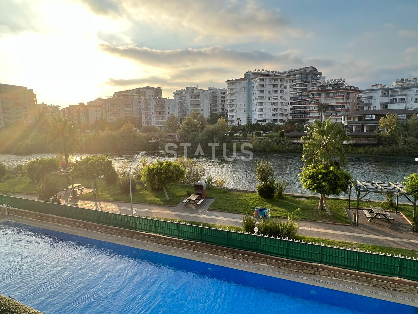 Three-room cozy apartment in a complex near the Dim River, just 300m from the sea in Tosmur, 95 m2. фото 15