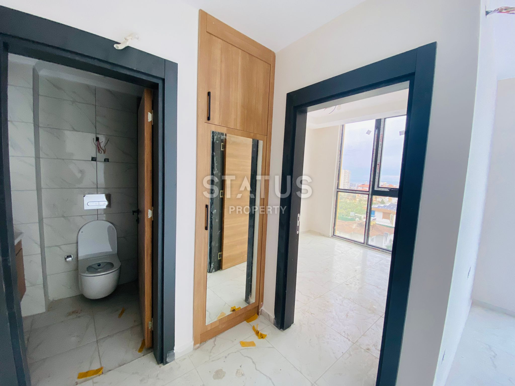 Две новые квартиры 1+1 в комплексе отельного типа в Махмутларе. 51м2 фото 35