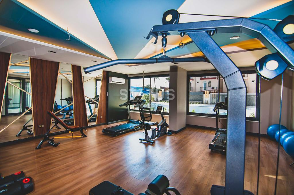 Three-room furnished apartment in a premium residential complex in the first coastline with sea views. 100m2 фото 10