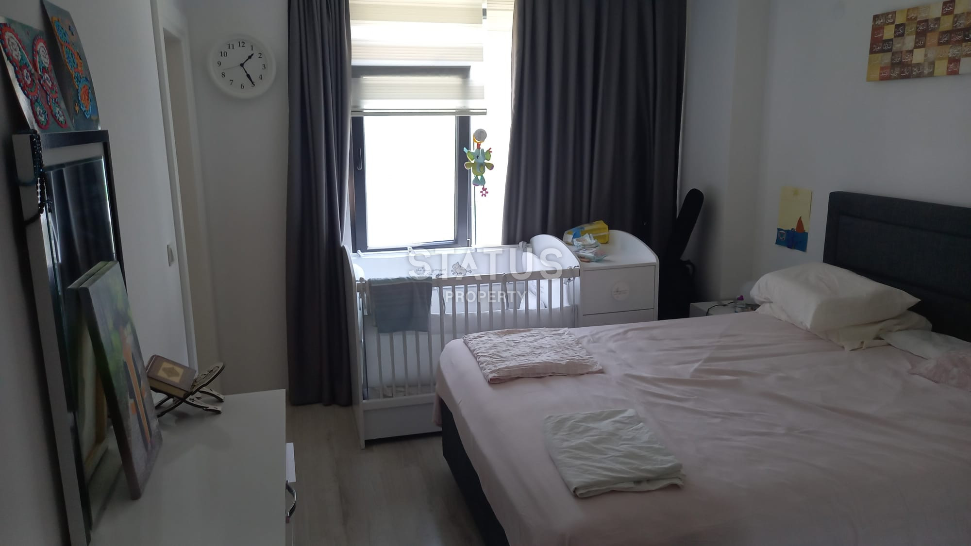 Комфортабельная трехкомнатная квартира 2+1 в Каргыджак 110м2 с прямым видом на море. фото 6