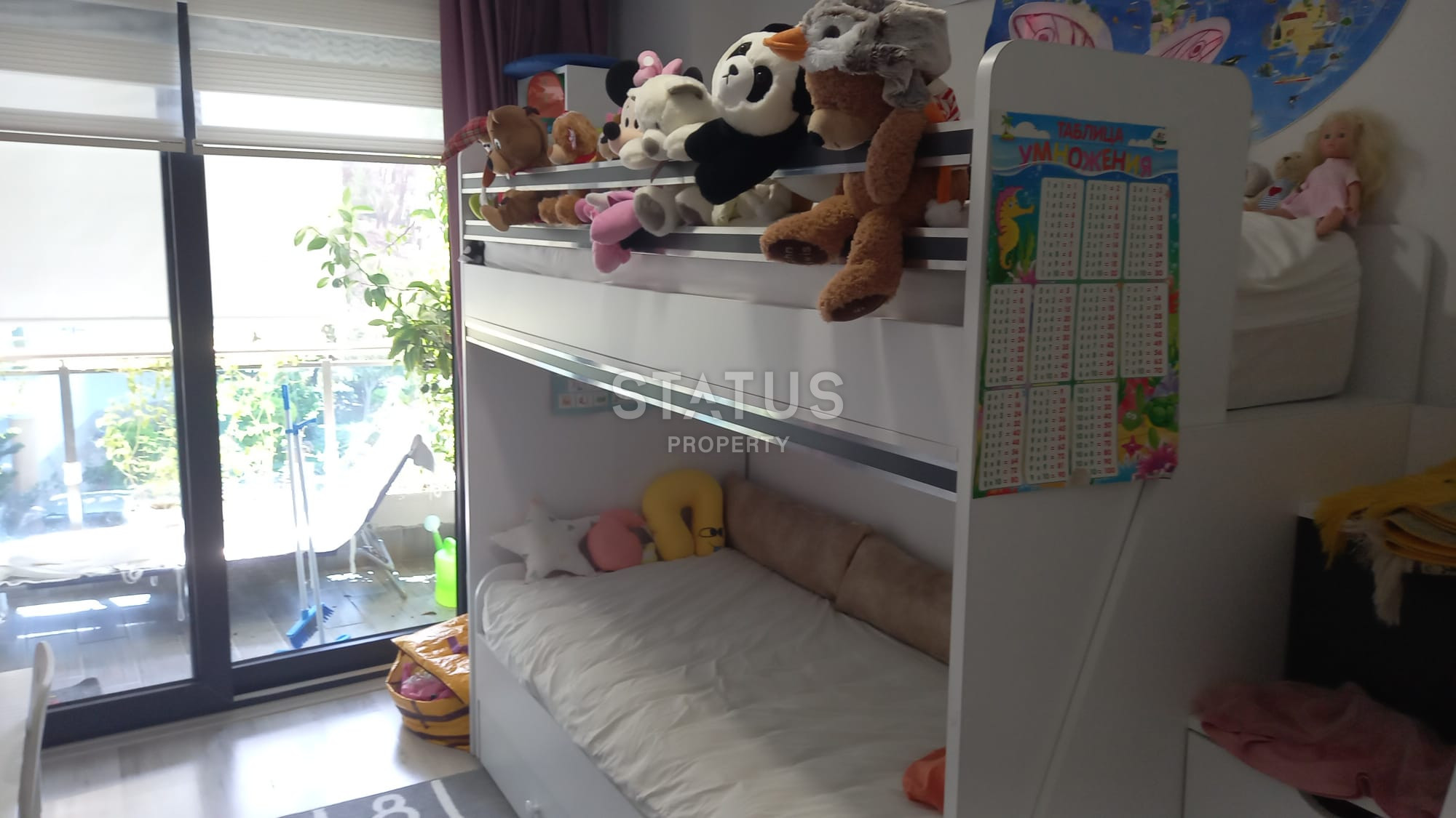 Комфортабельная трехкомнатная квартира 2+1 в Каргыджак 110м2 с прямым видом на море. фото 7