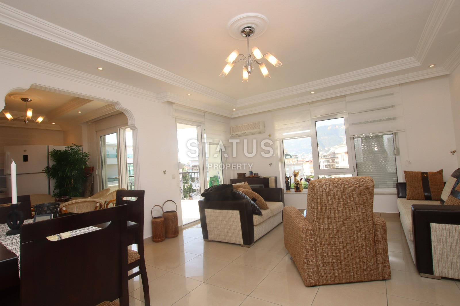 Меблированный дуплекс 4+1 в районе Оба, 230 м2 фото 6