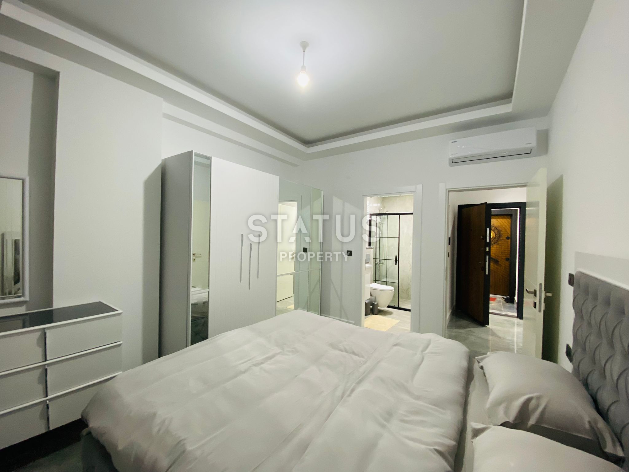 Современная трехкомнатная квартира в районе Каргыджак 75м2. фото 4