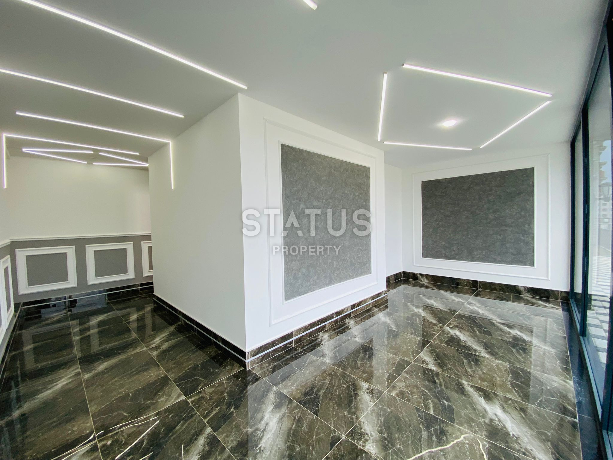 Современная трехкомнатная квартира в районе Каргыджак 75м2. фото 9