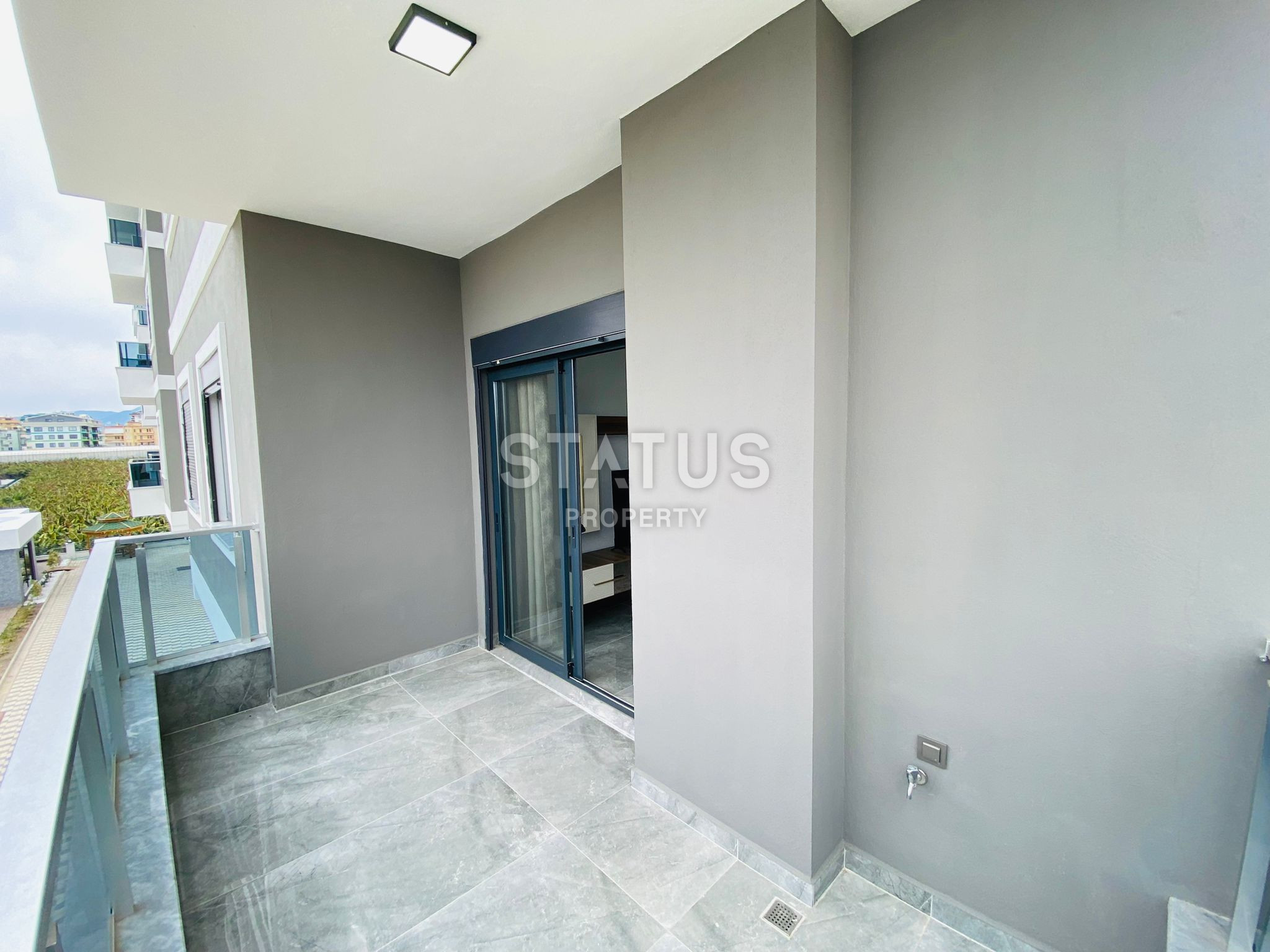 Современная трехкомнатная квартира в районе Каргыджак 75м2. фото 13