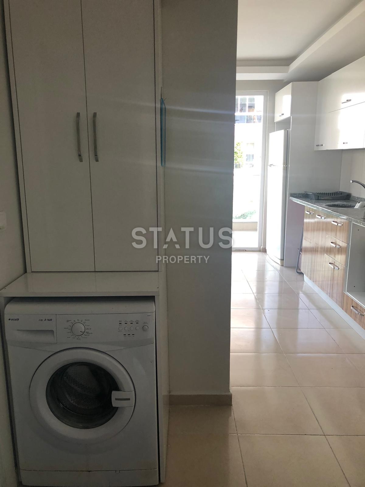 Недорогая квартира в доме с бассейном в 400 метрах от моря в Махмтларе 60 кв.м. фото 4