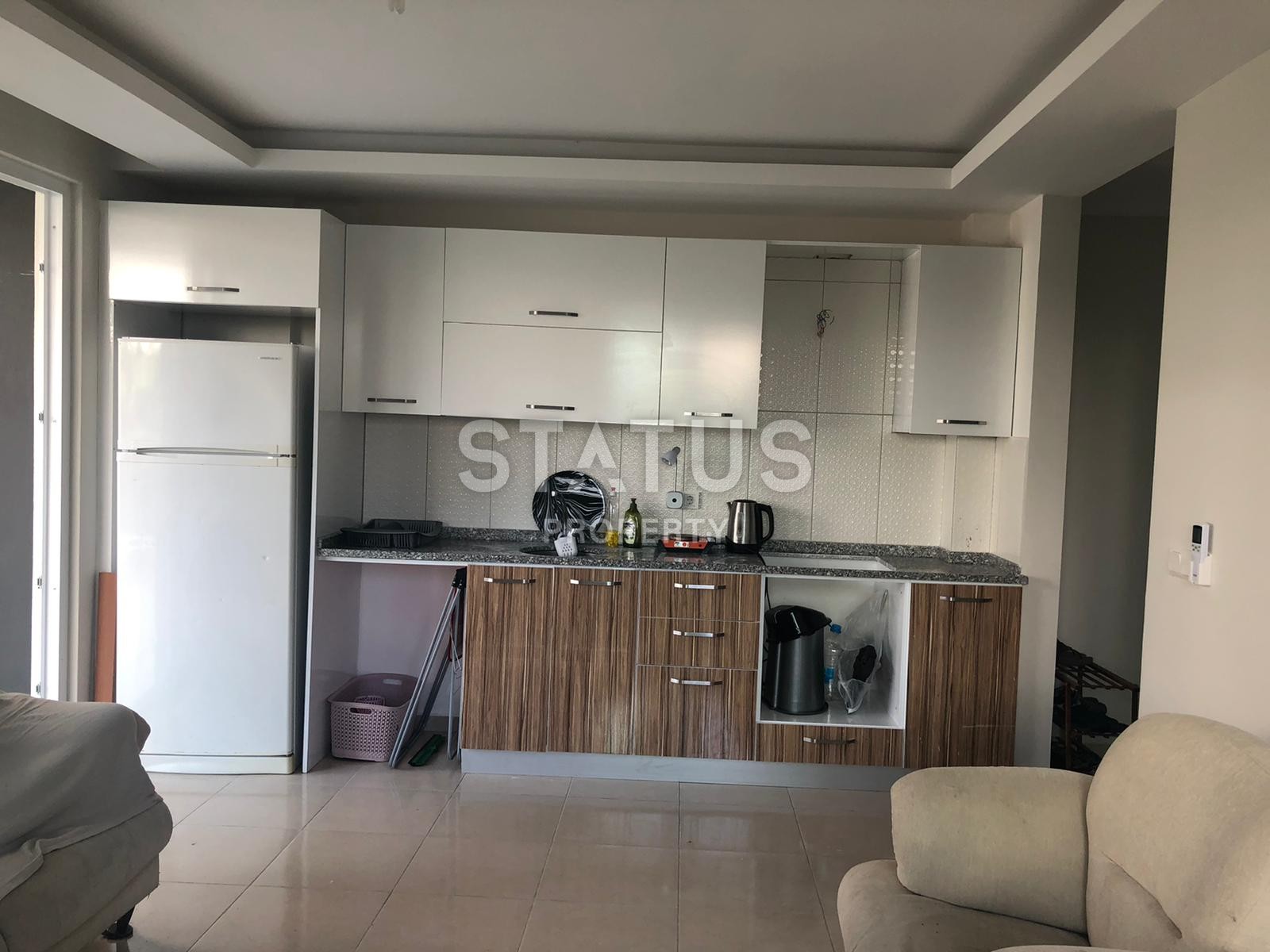 Недорогая квартира в доме с бассейном в 400 метрах от моря в Махмтларе 60 кв.м. фото 6