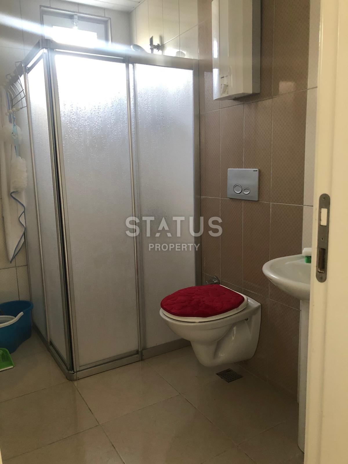 Недорогая квартира в доме с бассейном в 400 метрах от моря в Махмтларе 60 кв.м. фото 11