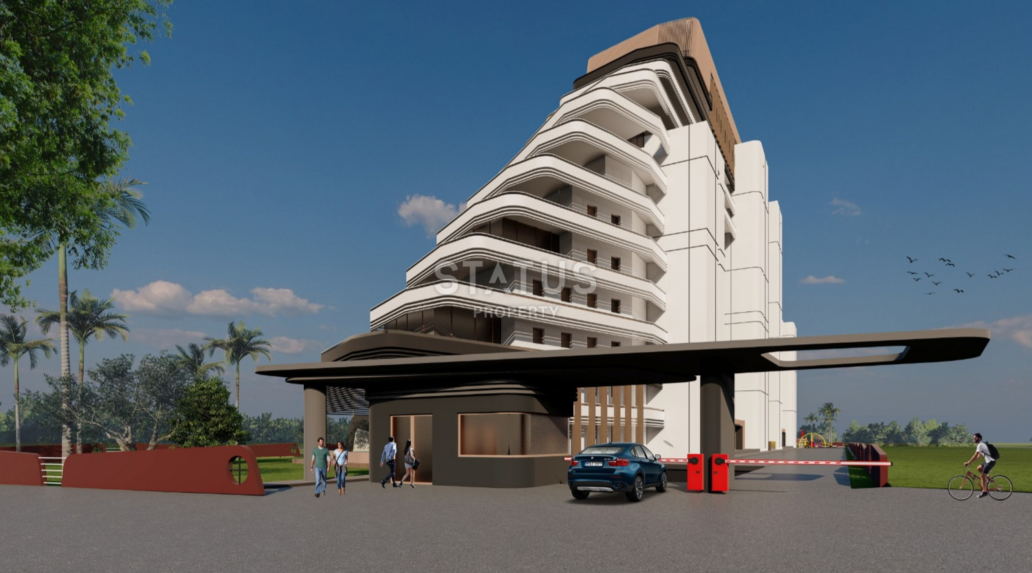 Трёхкомнатные квартиры в престижном районе и ЖК по привлекательной цене в Анталье. 113м2 – 123м2 фото 4