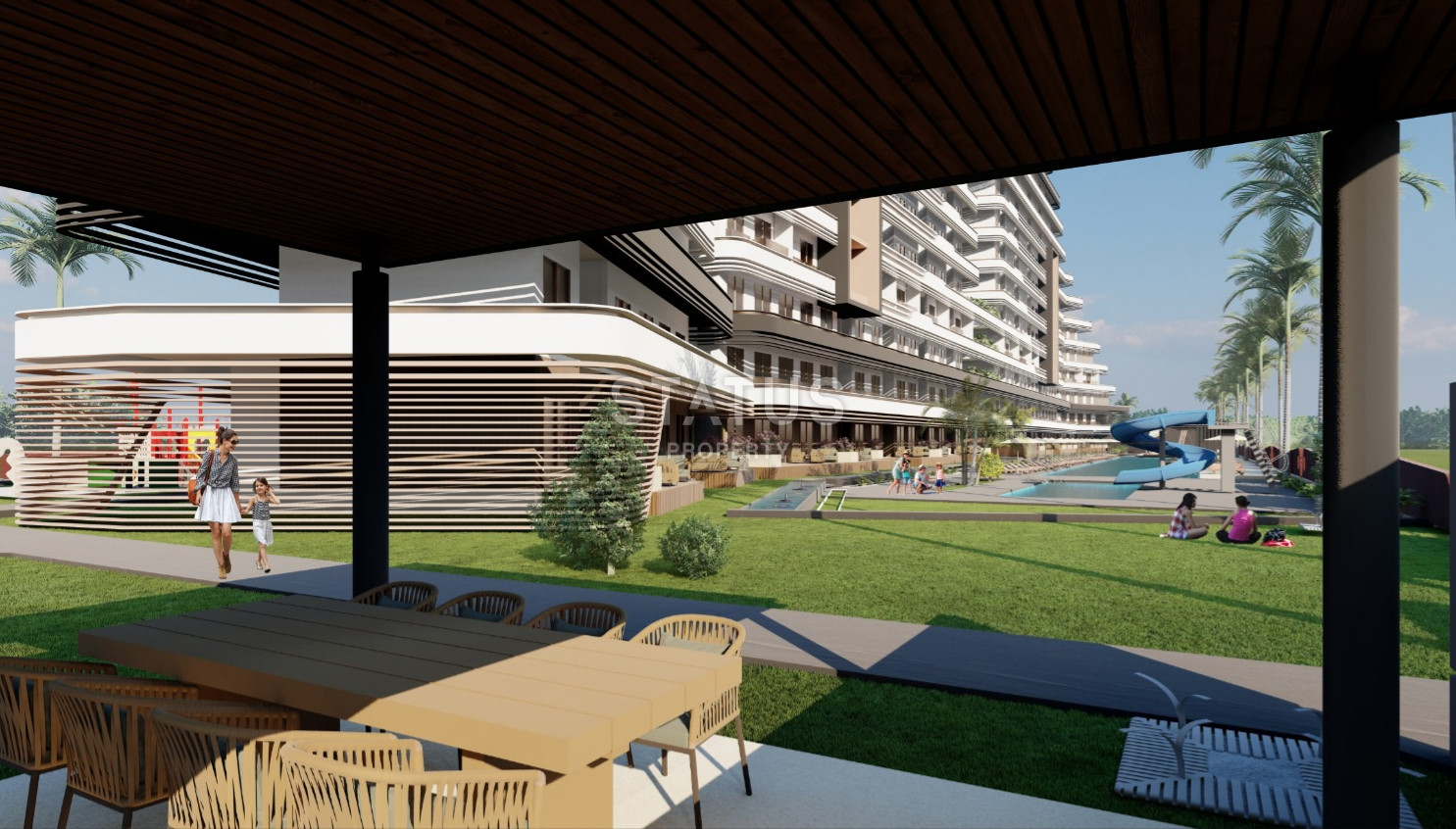 Трёхкомнатные квартиры в престижном районе и ЖК по привлекательной цене в Анталье. 113м2 – 123м2 фото 10