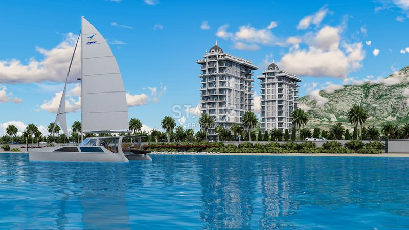 Elite residential complex in the first coastline in Mahmutlar. 62m2 - 130m2 фото 3