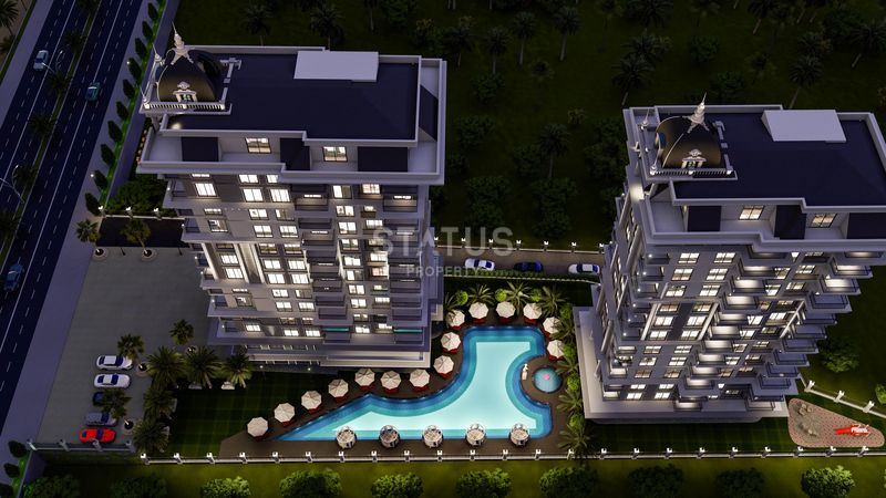 Elite residential complex in the first coastline in Mahmutlar. 62m2 - 130m2 фото 6