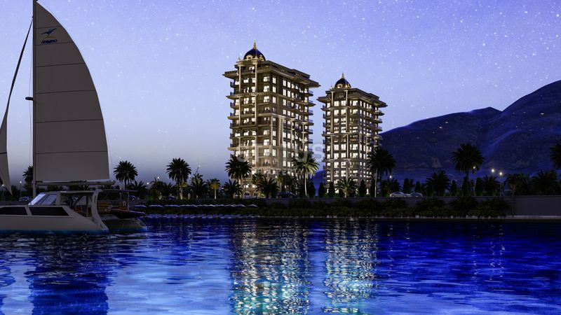 Elite residential complex in the first coastline in Mahmutlar. 62m2 - 130m2 фото 8