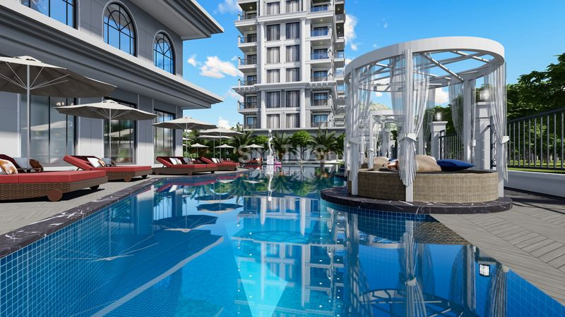 Elite residential complex in the first coastline in Mahmutlar. 62m2 - 130m2 фото 10