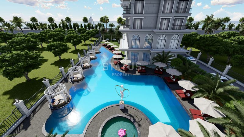 Elite residential complex in the first coastline in Mahmutlar. 62m2 - 130m2 фото 14