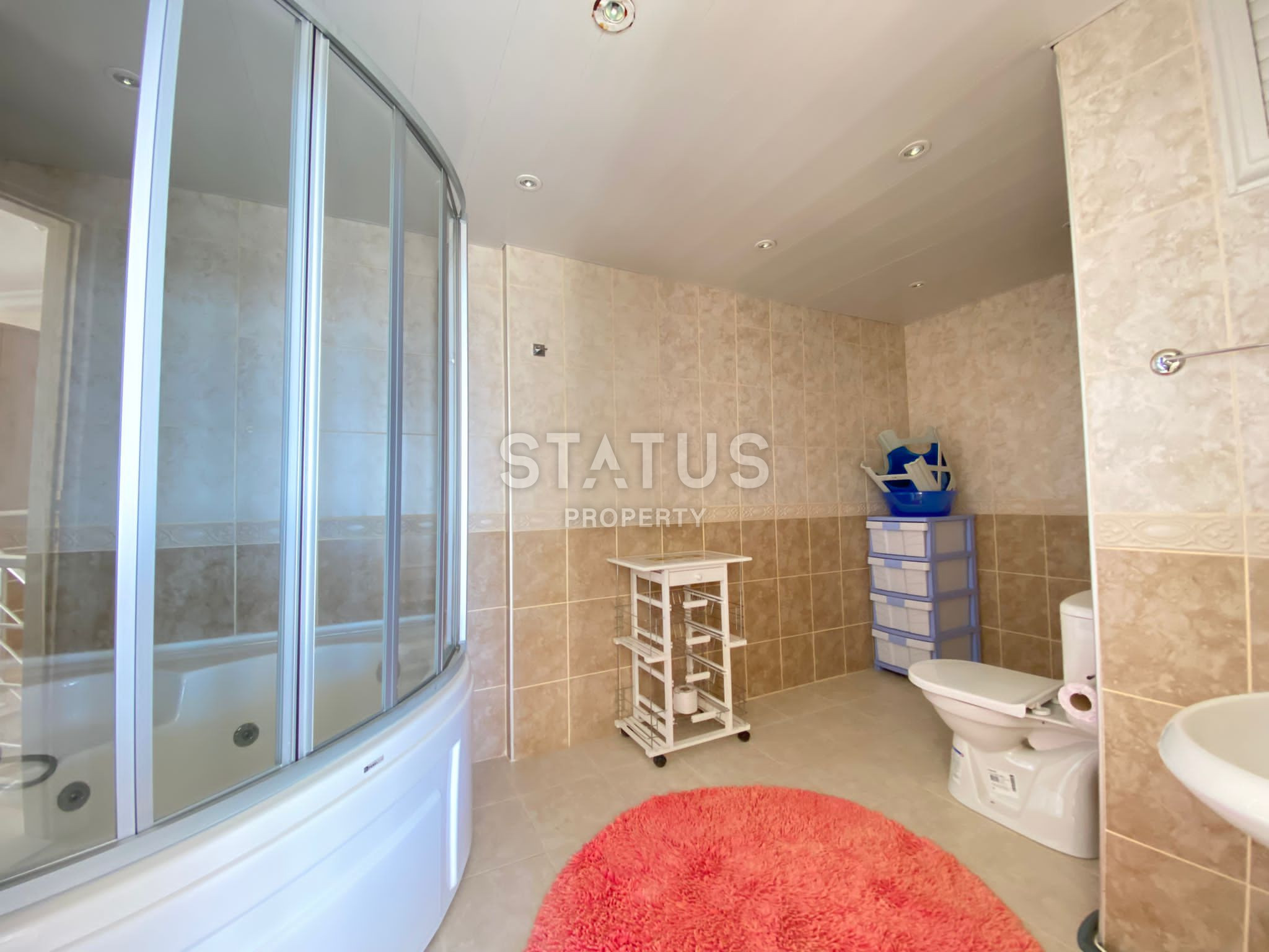 Два пентхауса с видом на море и четырьмя спальнями в Махмутларе 400м от моря. 230м2 фото 3