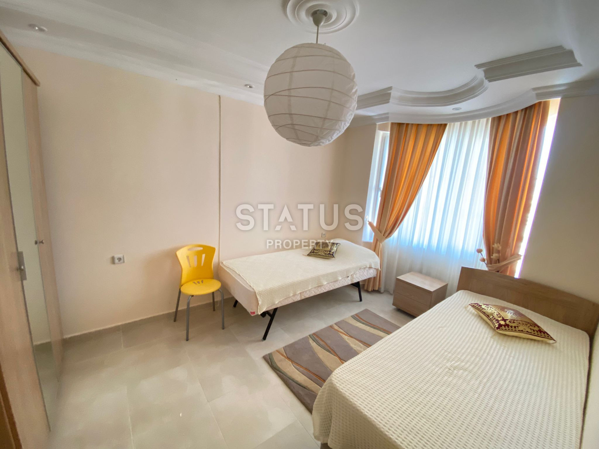 Два пентхауса с видом на море и четырьмя спальнями в Махмутларе 400м от моря. 230м2 фото 9