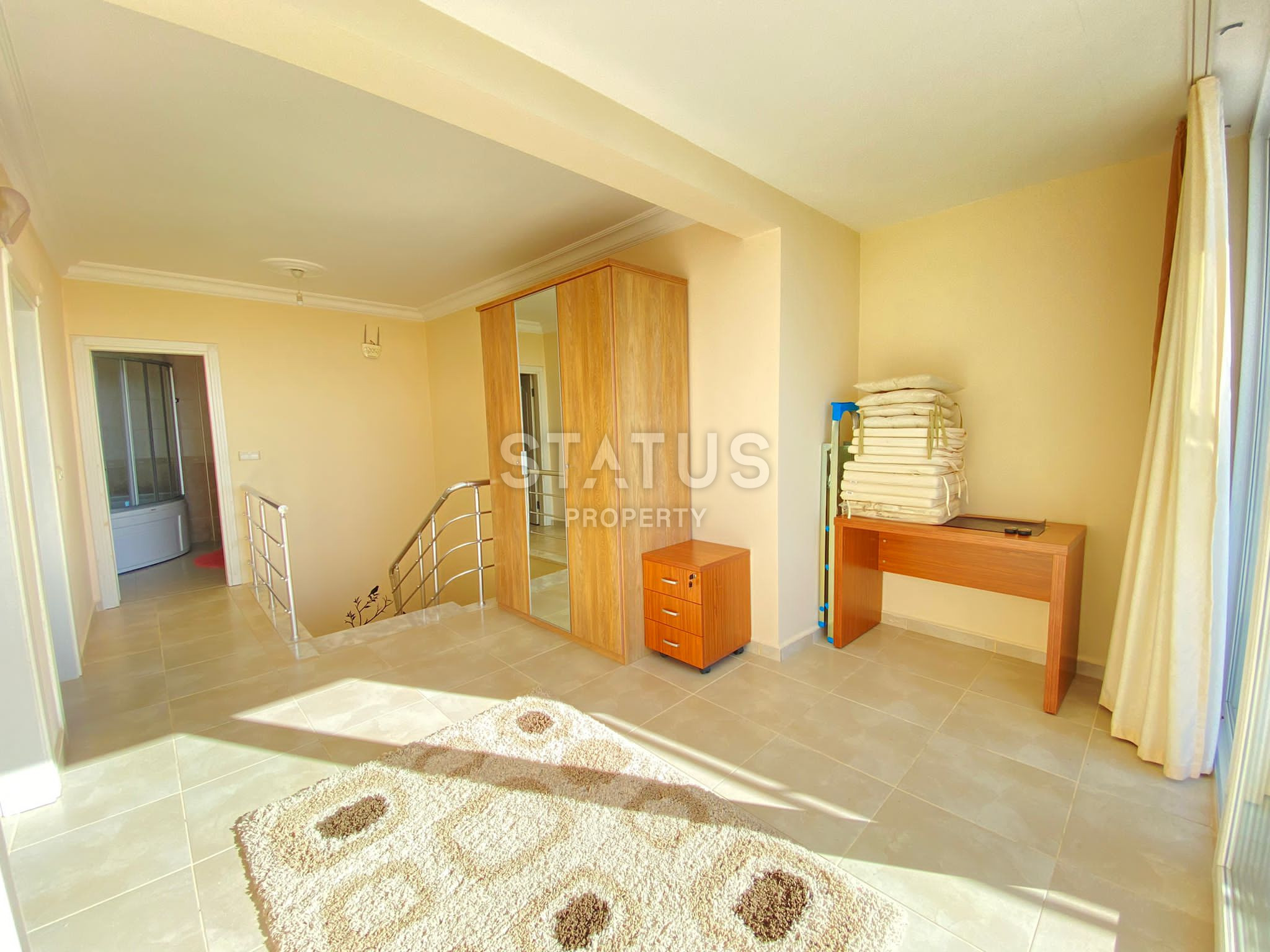 Два пентхауса с видом на море и четырьмя спальнями в Махмутларе 400м от моря. 230м2 фото 10