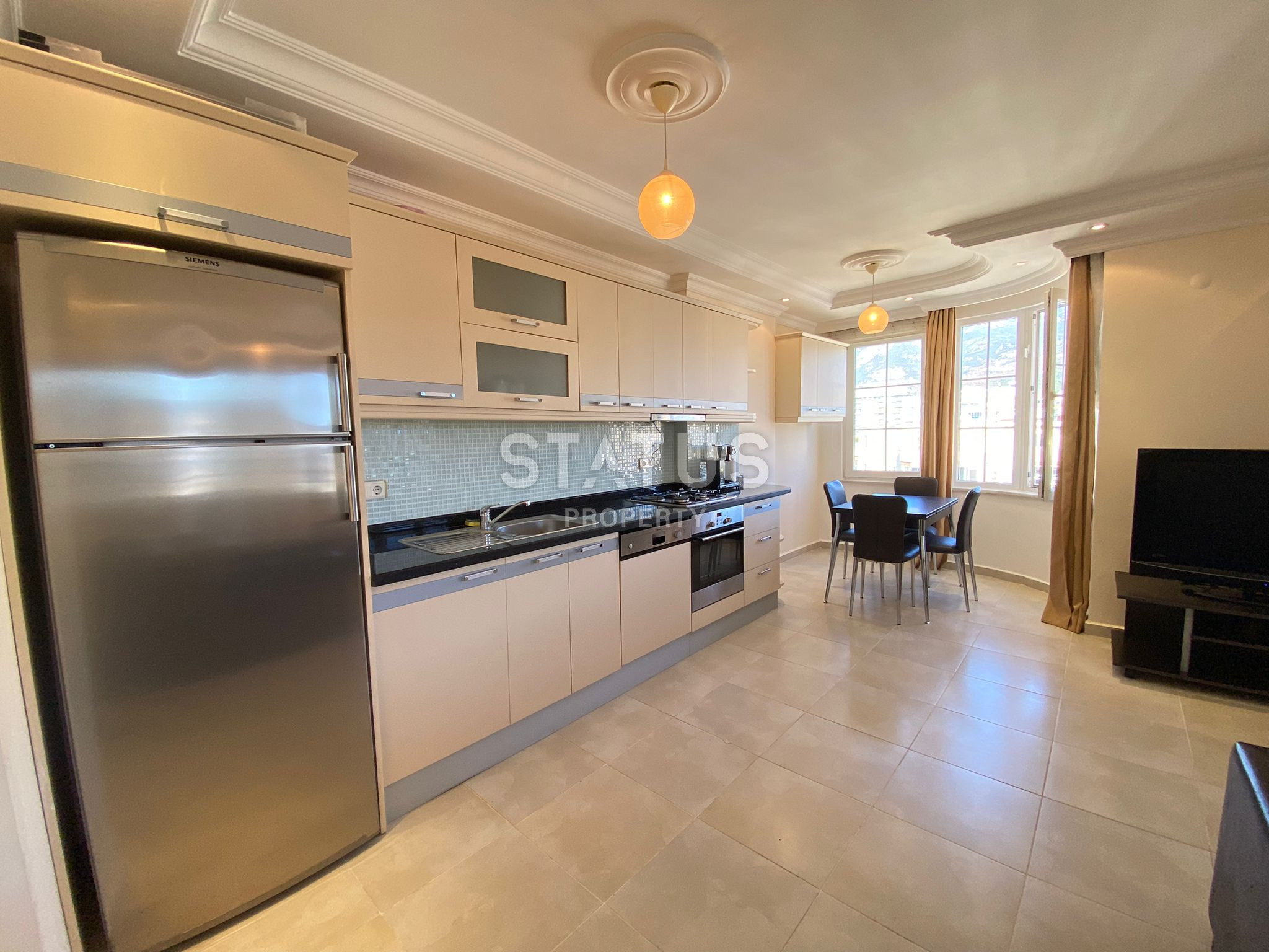 Два пентхауса с видом на море и четырьмя спальнями в Махмутларе 400м от моря. 230м2 фото 18