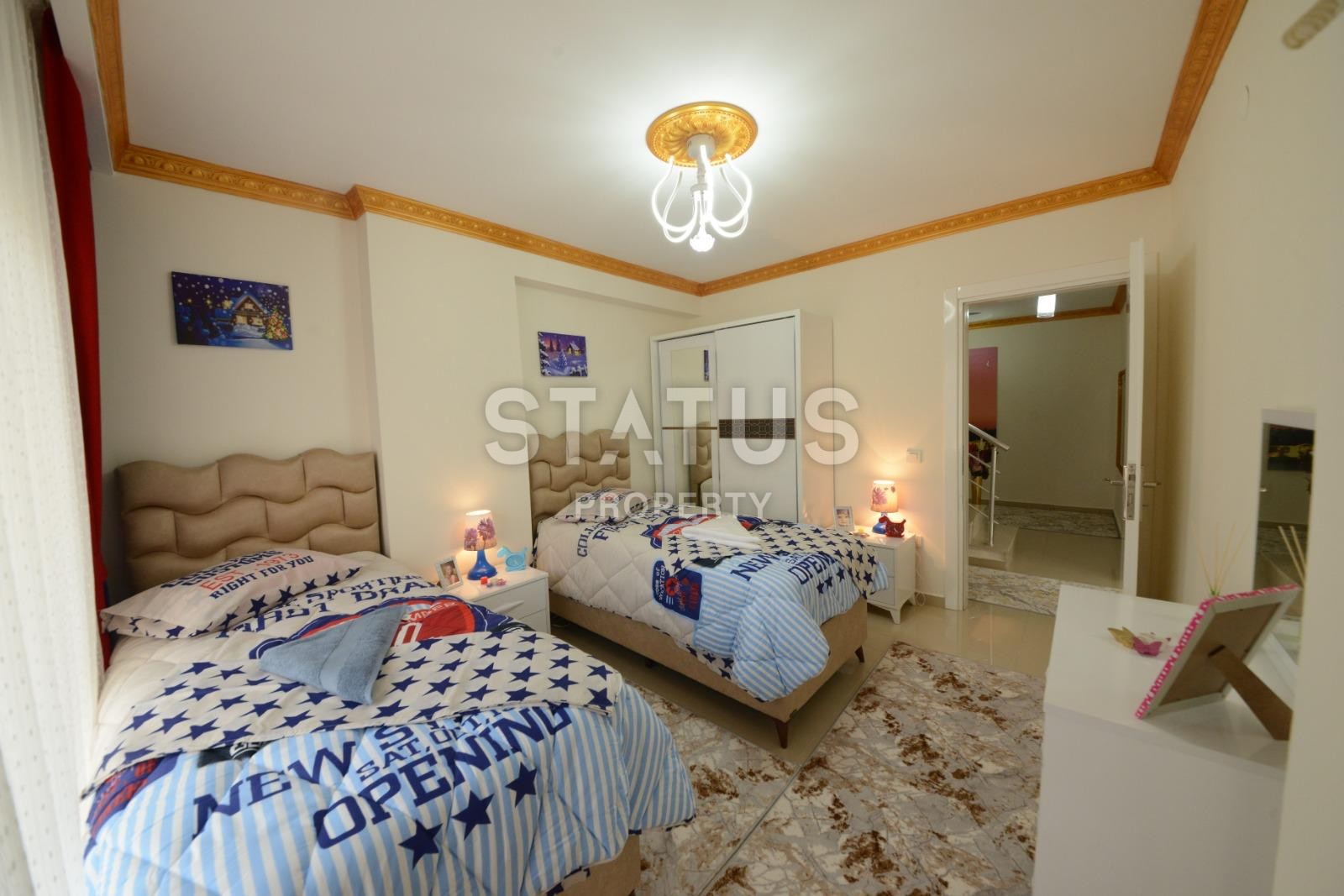 Шикарный пентхаус мебелью в новом доме в самом центре Махмутлара 200 кв.м. фото 5