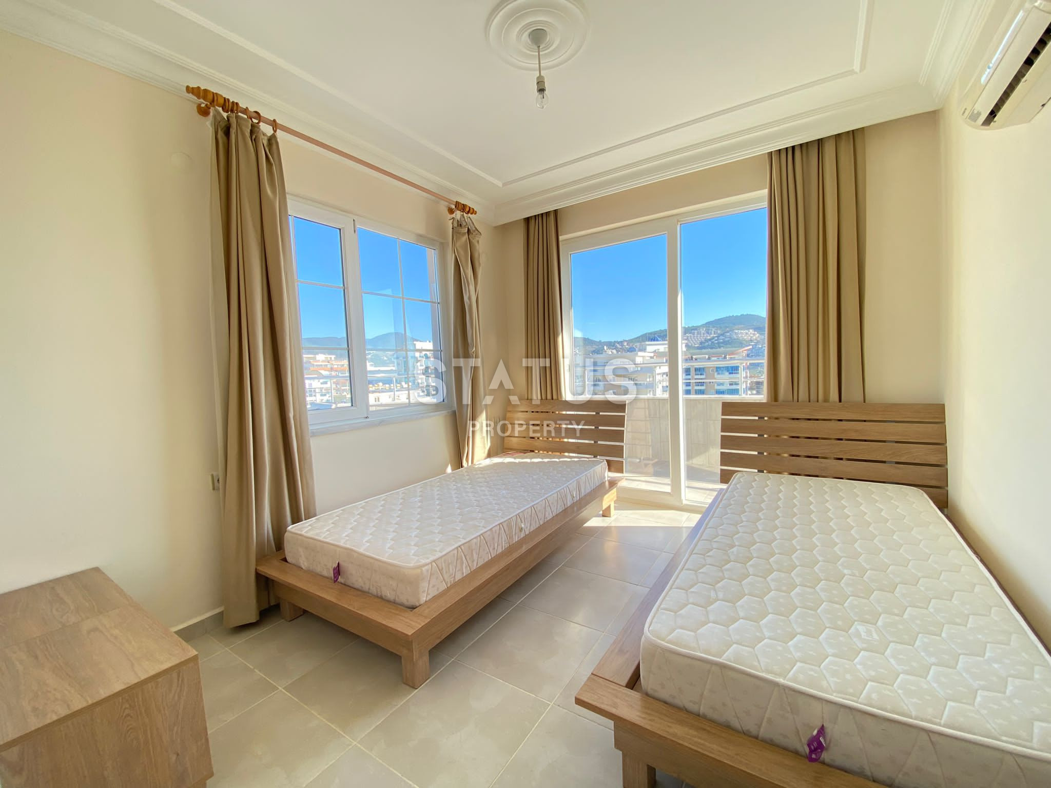 Два пентхауса с видом на море и четырьмя спальнями в Махмутларе 400м от моря. 230м2 фото 21