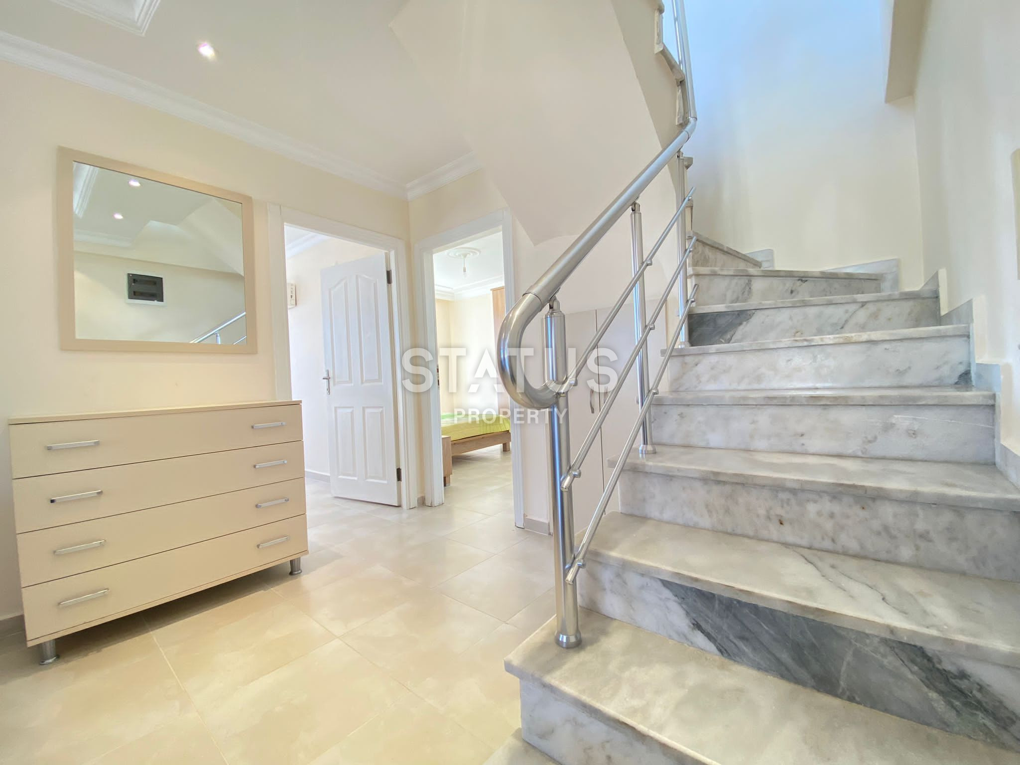 Два пентхауса с видом на море и четырьмя спальнями в Махмутларе 400м от моря. 230м2 фото 26