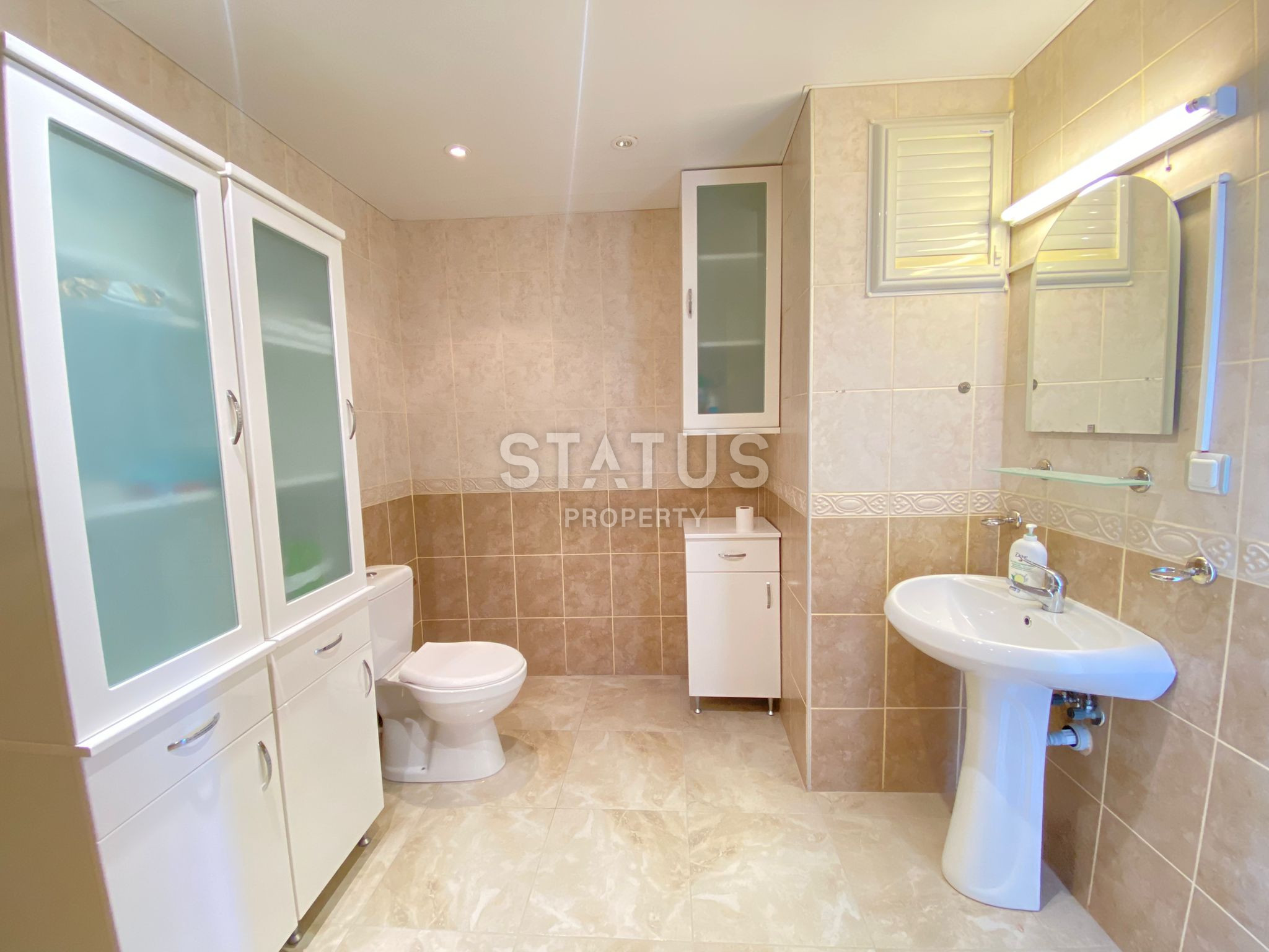 Два пентхауса с видом на море и четырьмя спальнями в Махмутларе 400м от моря. 230м2 фото 31