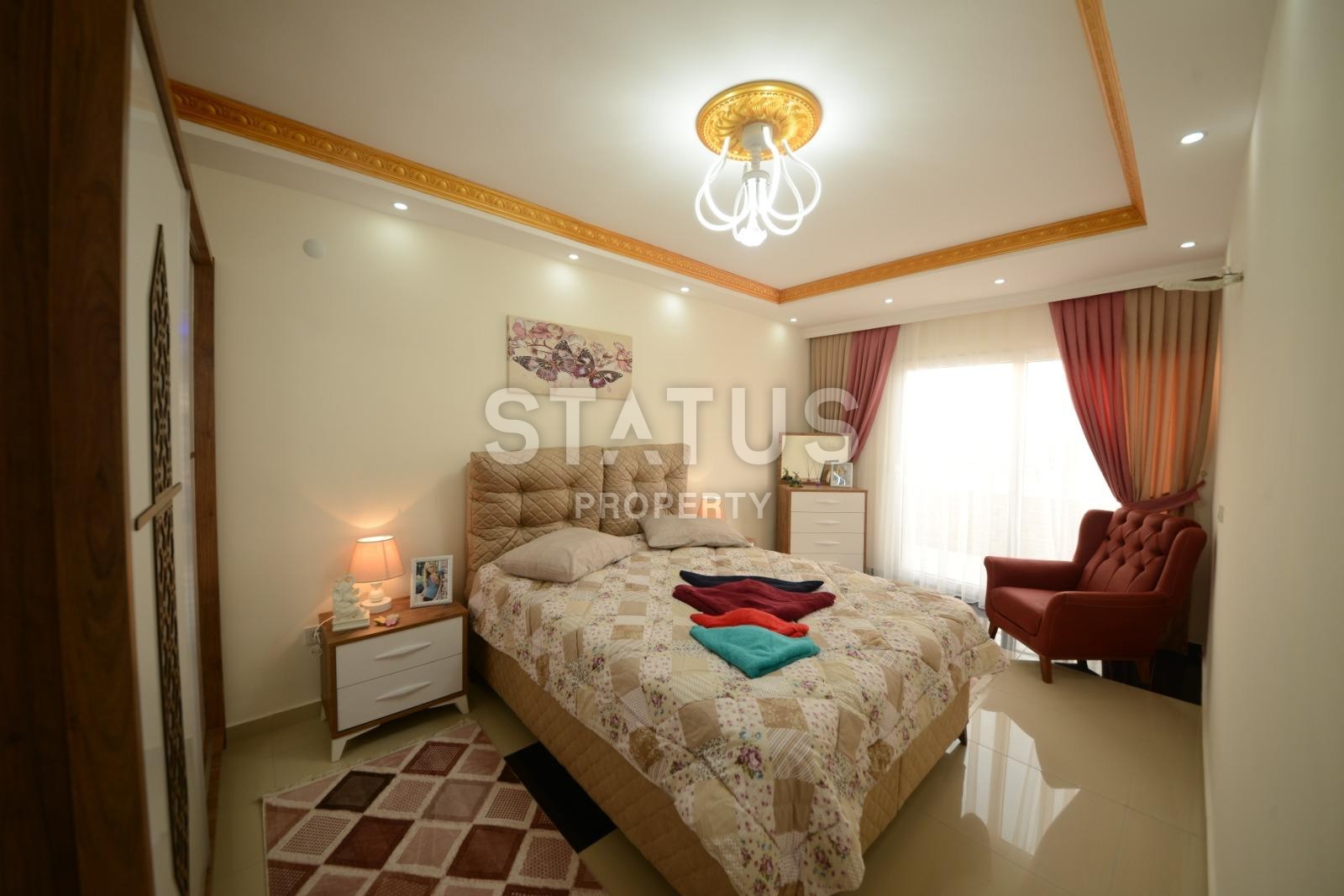 Шикарный пентхаус мебелью в новом доме в самом центре Махмутлара 200 кв.м. фото 7