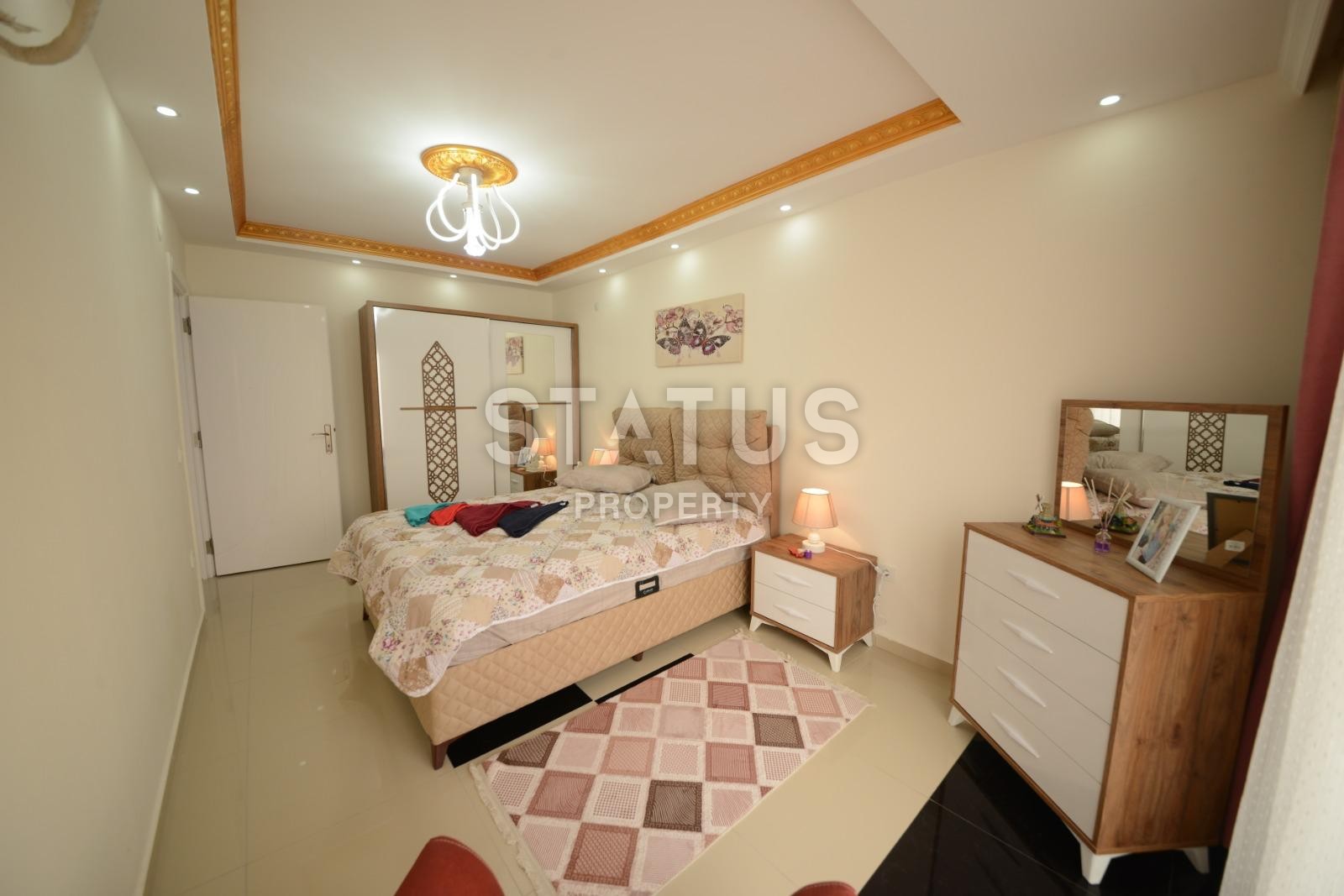 Шикарный пентхаус мебелью в новом доме в самом центре Махмутлара 200 кв.м. фото 8