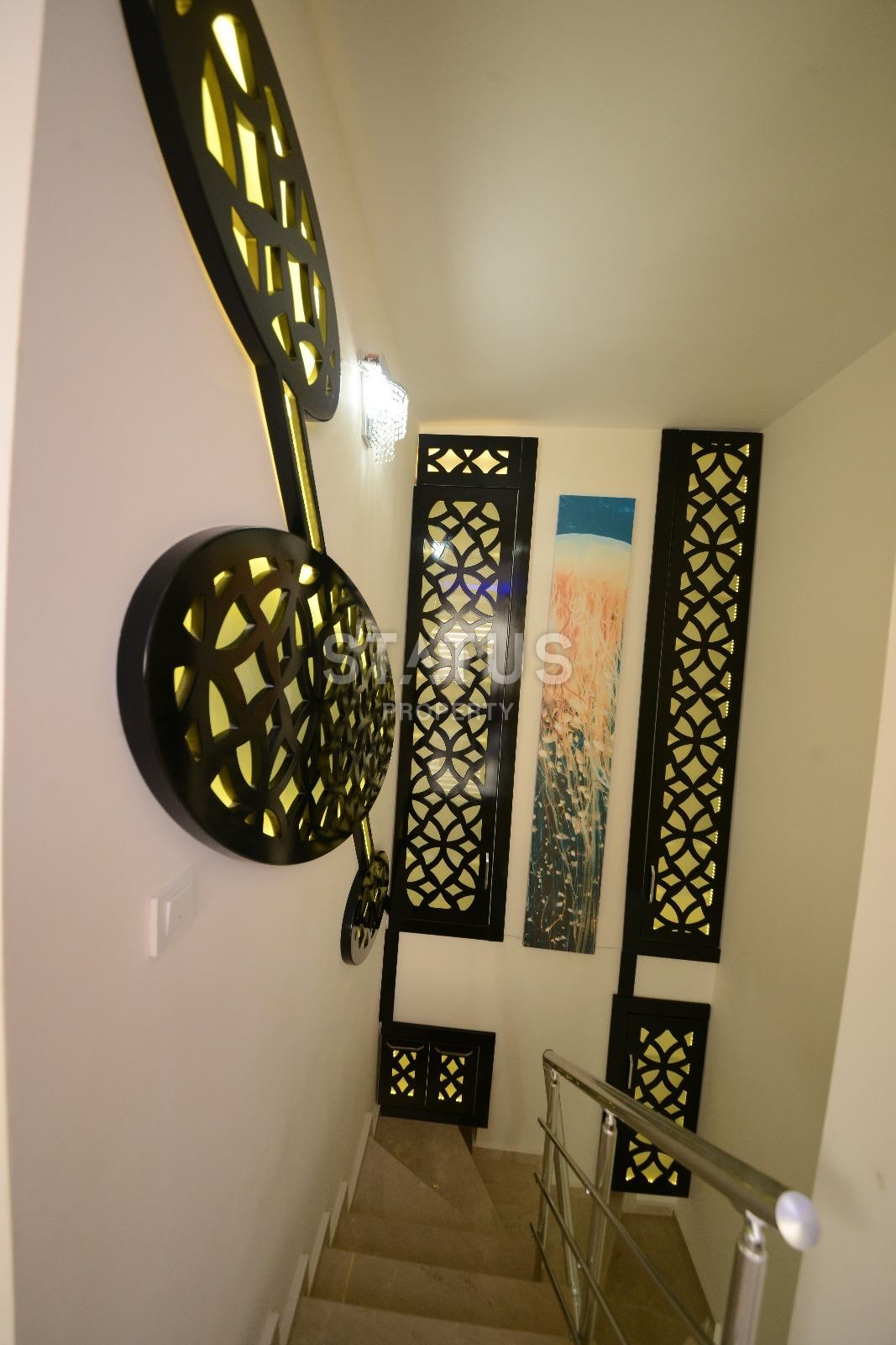 Шикарный пентхаус мебелью в новом доме в самом центре Махмутлара 200 кв.м. фото 11