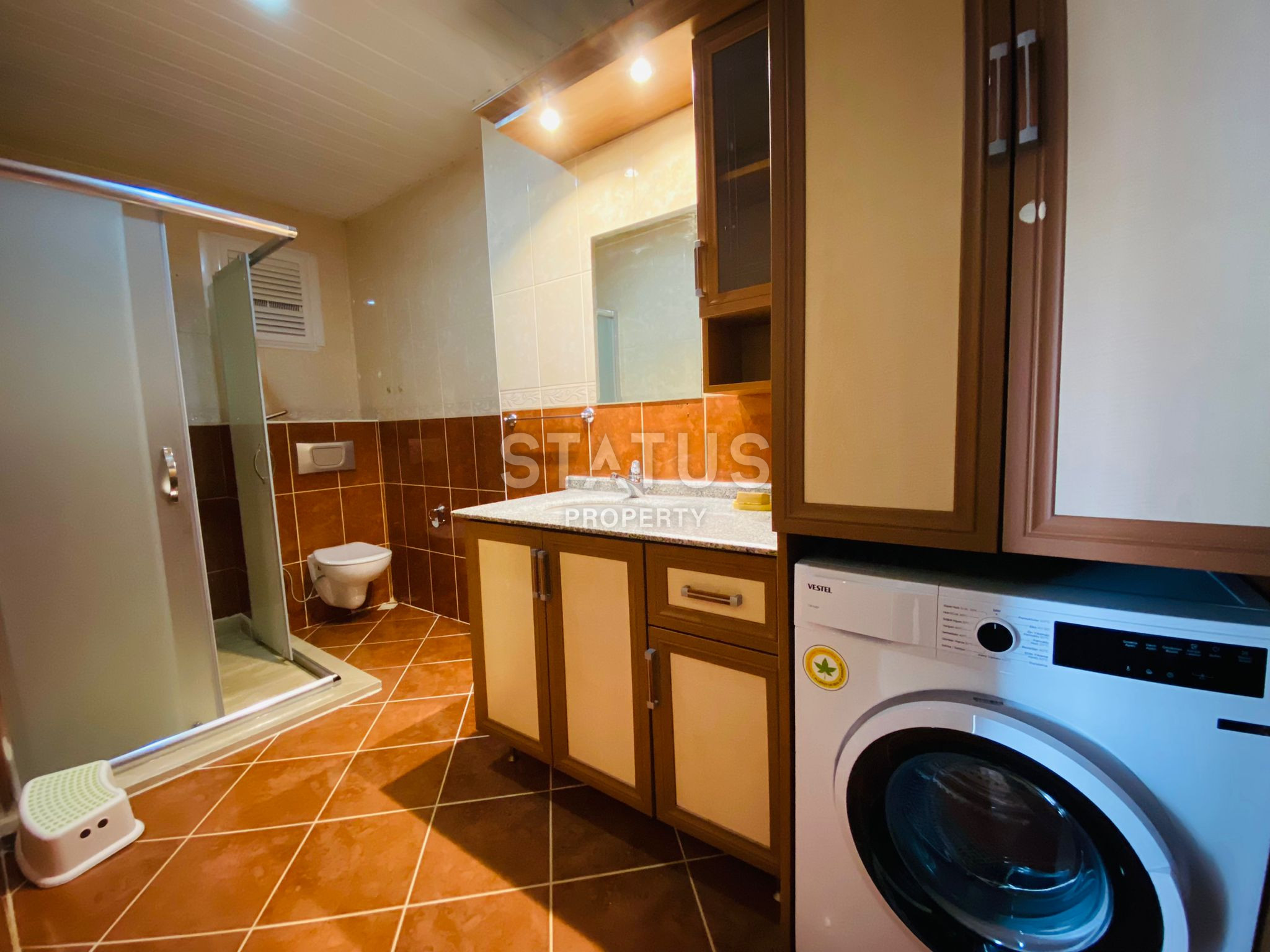 Apartment with two bedrooms and a separate kitchen, 100m from the sea in Mahmutlar. 130m2 фото 14