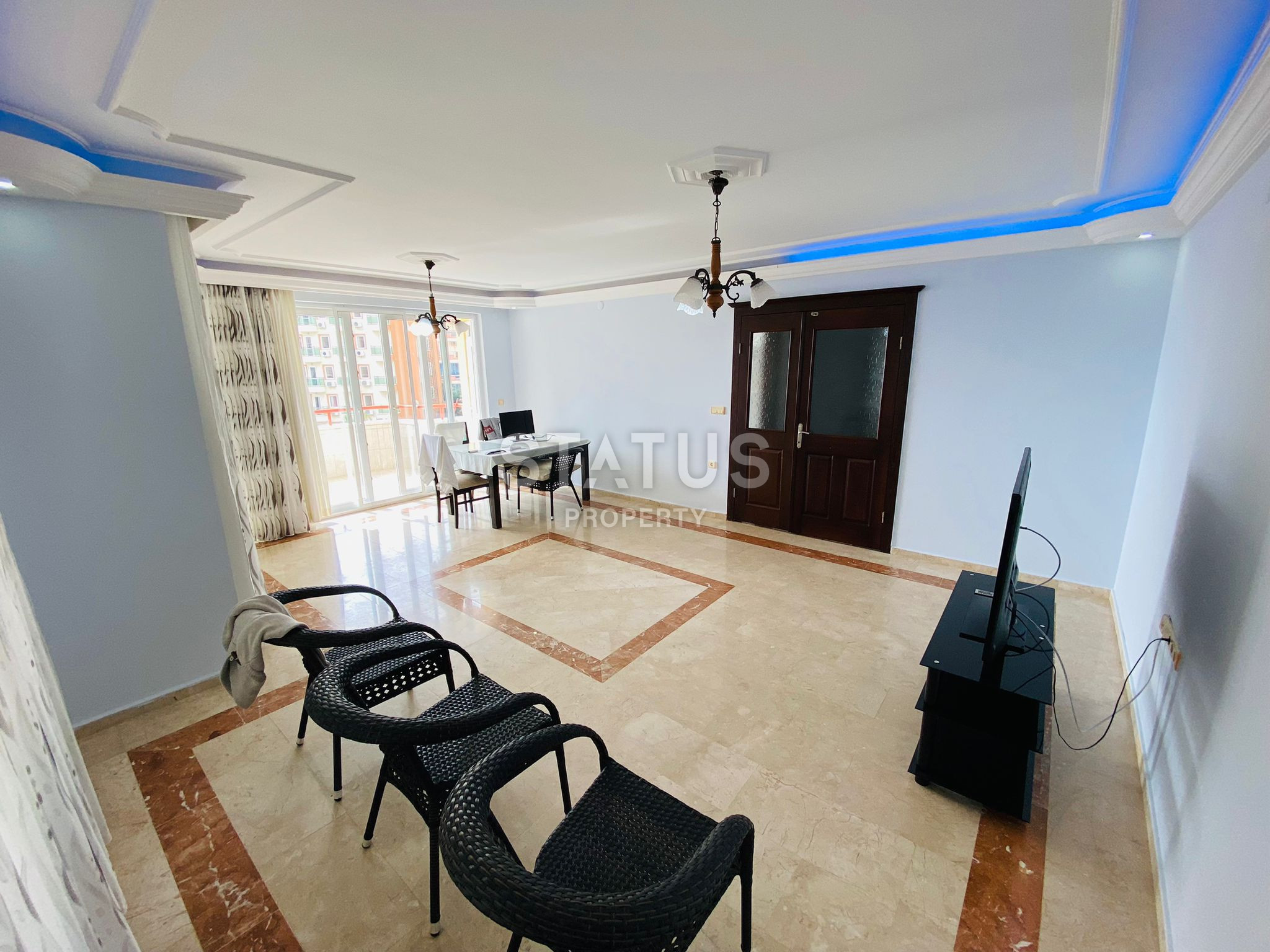 Apartment with two bedrooms and a separate kitchen, 100m from the sea in Mahmutlar. 130m2 фото 20