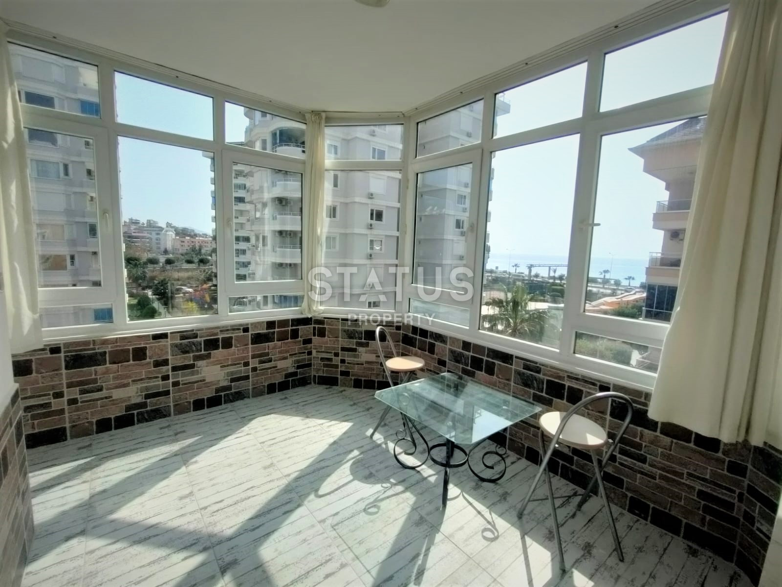 Просторная трёхкомнатная квартира с мебелью в 100м от моря в Тосмуре. 140м2 фото 15