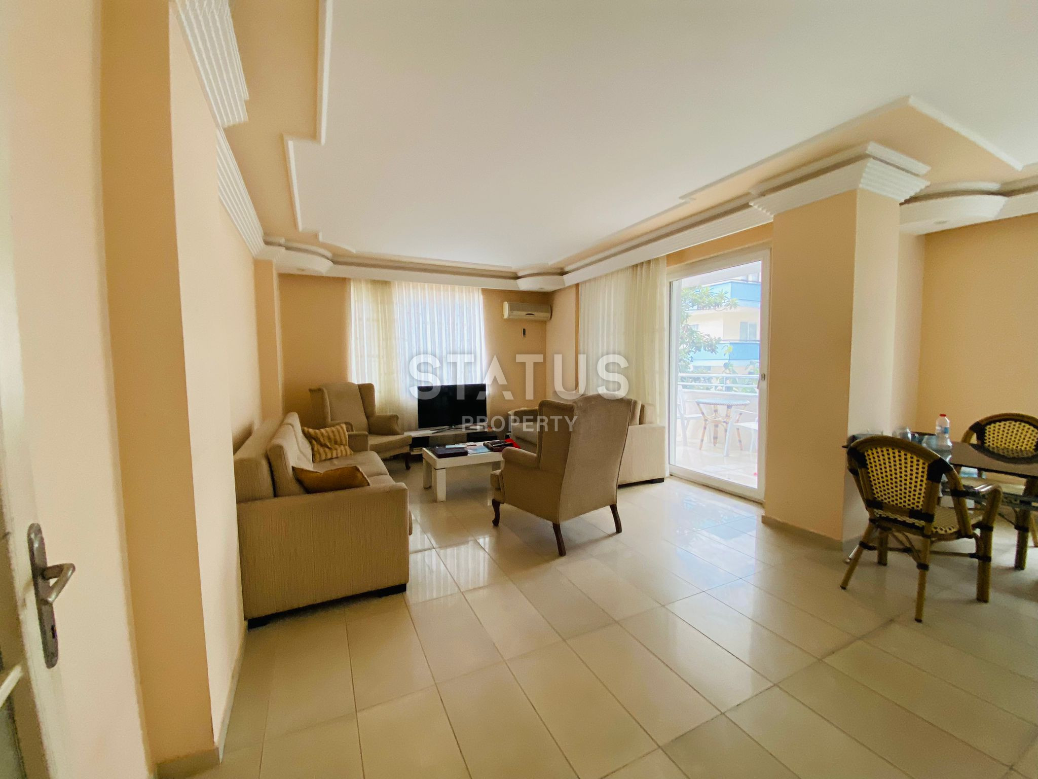 Меблированная трехкомнатная квартира в районе Махмутлар,125м2. фото 8