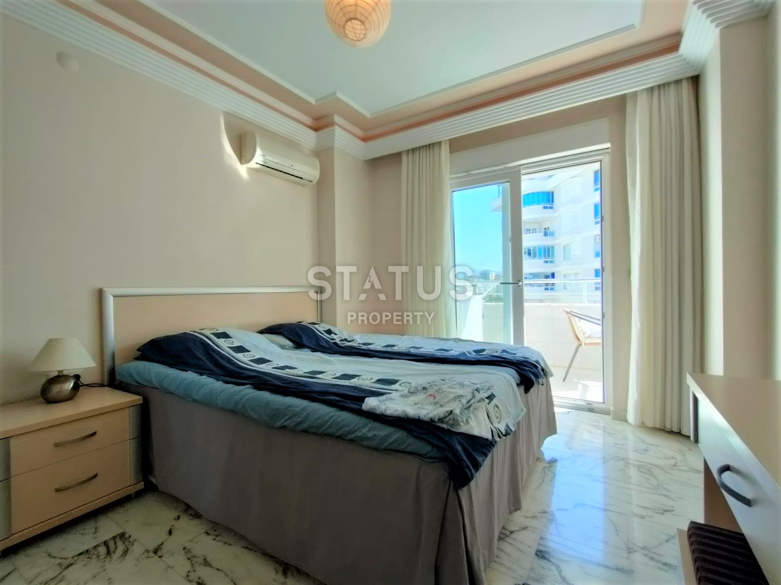 Two spacious bright turnkey apartments with two bedrooms in a residential complex from a leading developer 50m from the sea in Tosmur. 110m2 фото 8