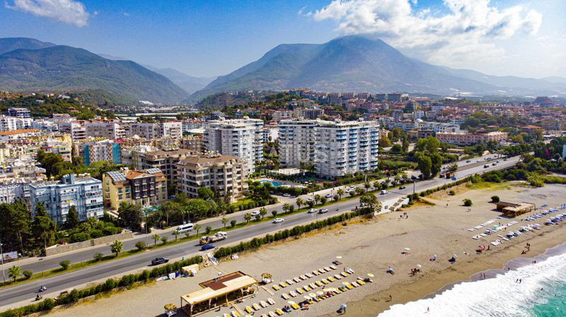 Two spacious bright turnkey apartments with two bedrooms in a residential complex from a leading developer 50m from the sea in Tosmur. 110m2 фото 30