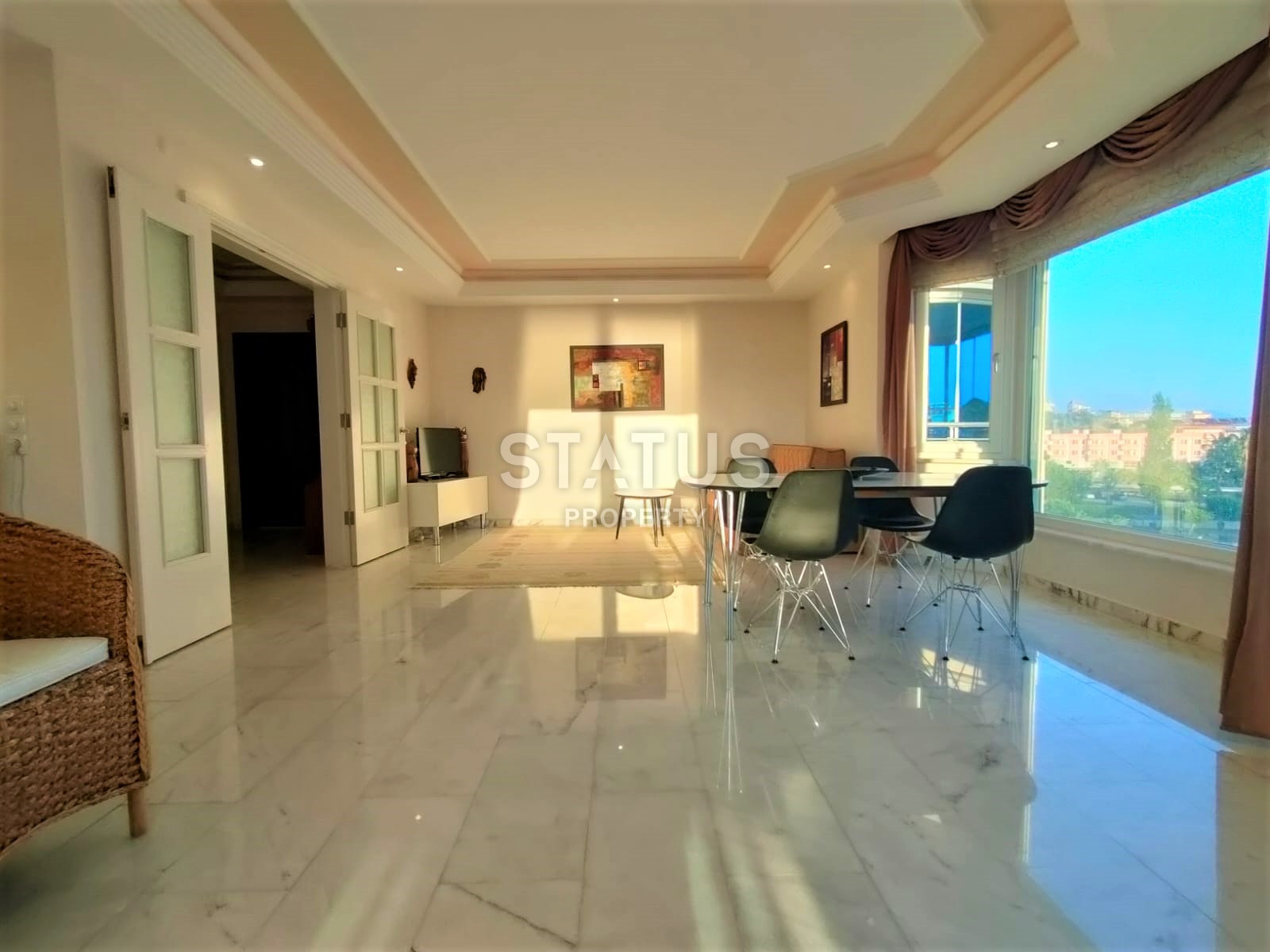 Two spacious bright turnkey apartments with two bedrooms in a residential complex from a leading developer 50m from the sea in Tosmur. 110m2 фото 39