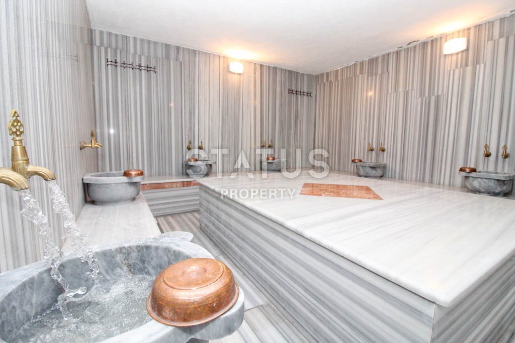 Шикарный пентхаус мебелью в новом доме в самом центре Махмутлара 200 кв.м. фото 27