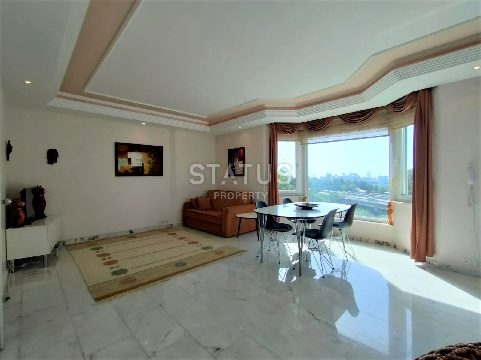 Two spacious bright turnkey apartments with two bedrooms in a residential complex from a leading developer 50m from the sea in Tosmur. 110m2 фото 43