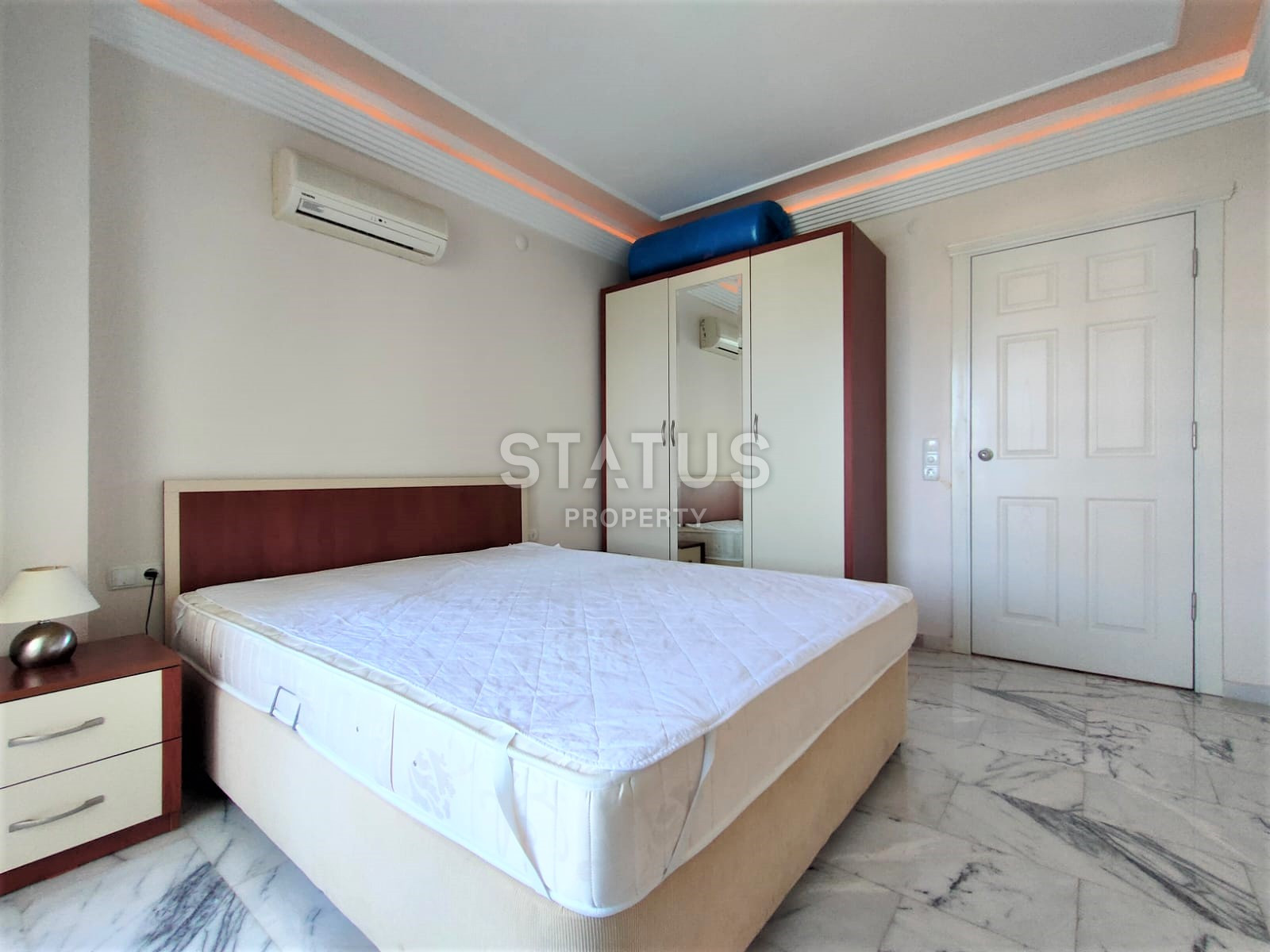 Two spacious bright turnkey apartments with two bedrooms in a residential complex from a leading developer 50m from the sea in Tosmur. 110m2 фото 48