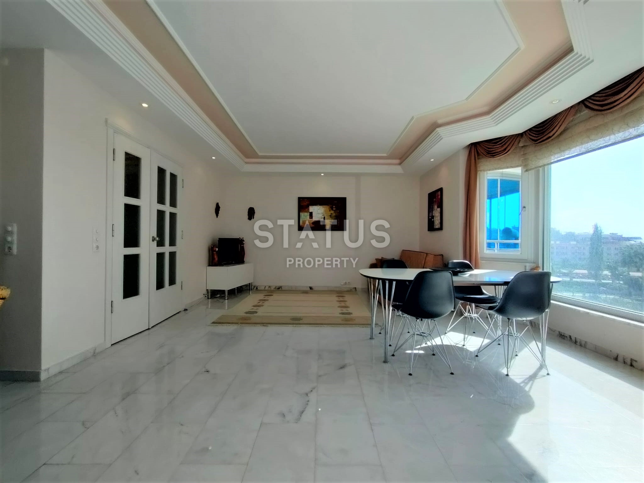 Two spacious bright turnkey apartments with two bedrooms in a residential complex from a leading developer 50m from the sea in Tosmur. 110m2 фото 57