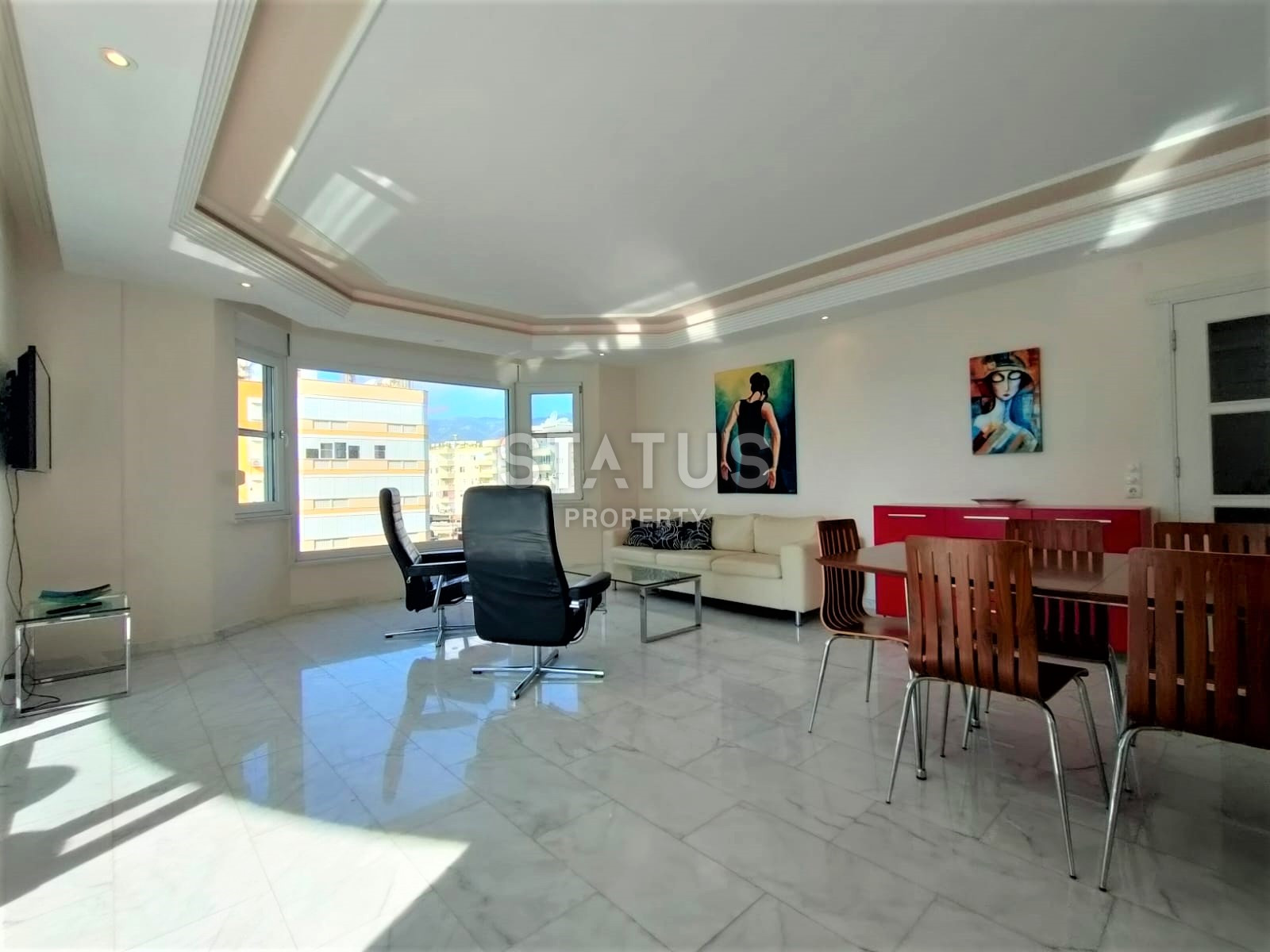 Две просторные светлые квартиры с тремя спальнями под ключ в премиальном жилом комплексе в 50м от моря в Тосмуре. 160м2 – 221м2 фото 20