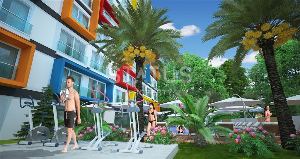 New investment project in Avsallar surrounded by coniferous forest фото 4