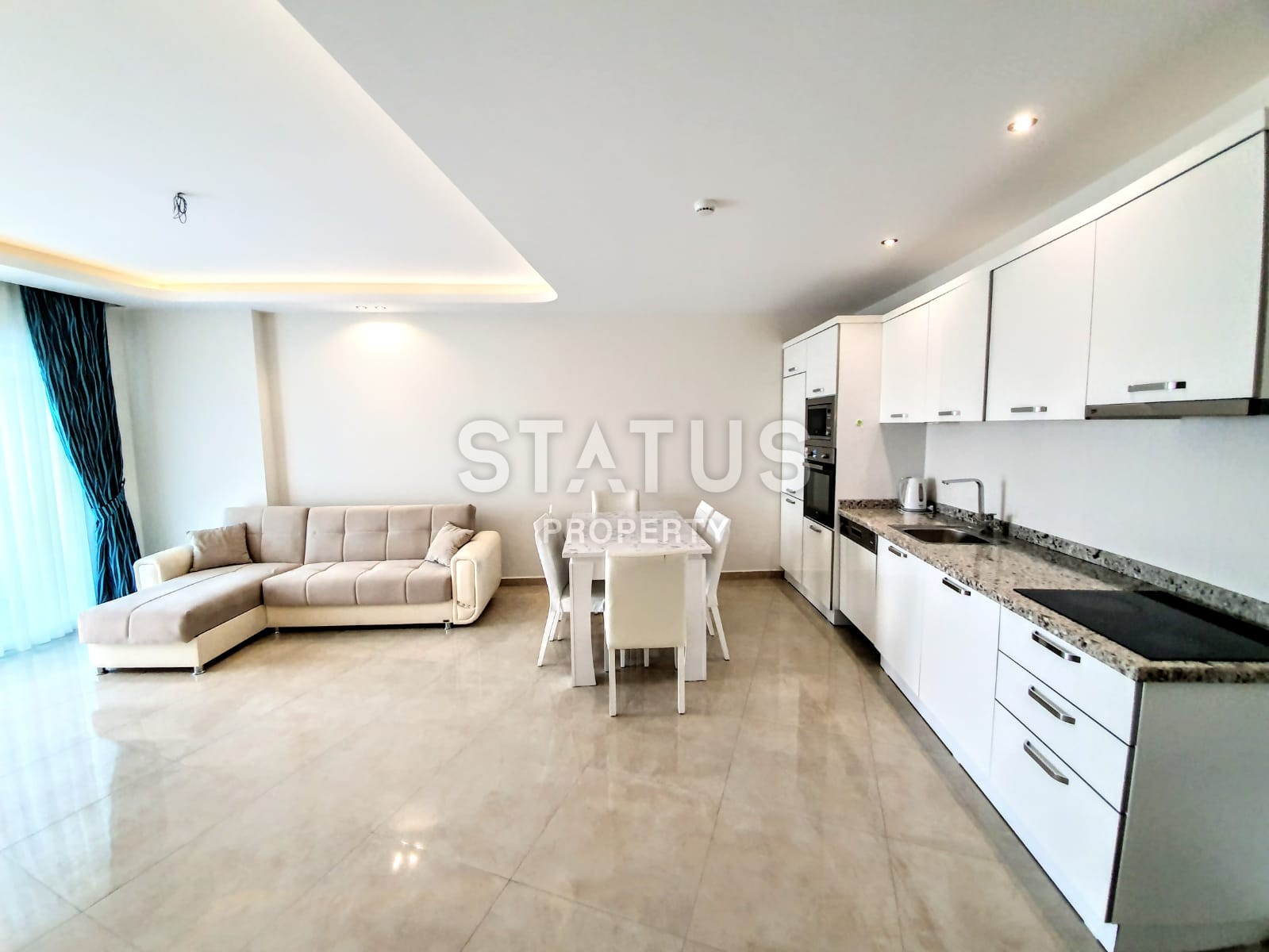 Двухкомнатная квартира с мебелью в отличном комплексе в Махмутларе, 70 м2. фото 5