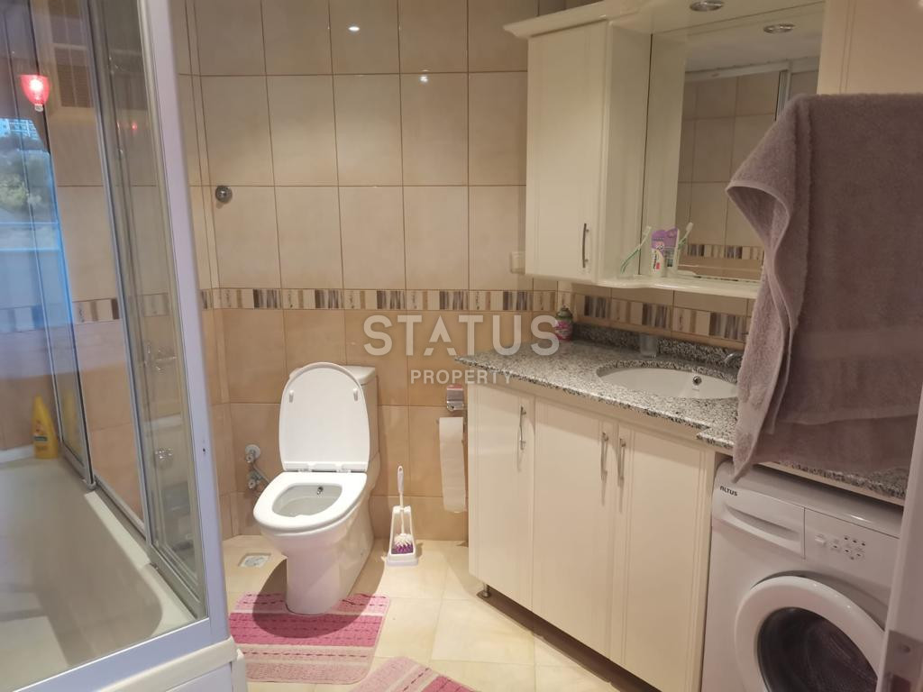 Просторная меблированная трёхкомнатная квартира в Махмутларе. 105м2 фото 16